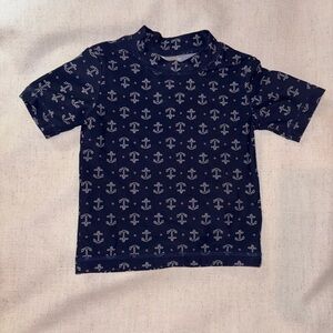 Carter's Navy Anchor Rashguard